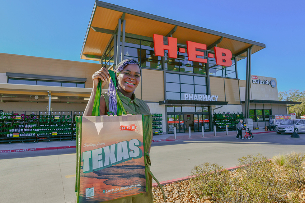 H-E-B Earth Day bags