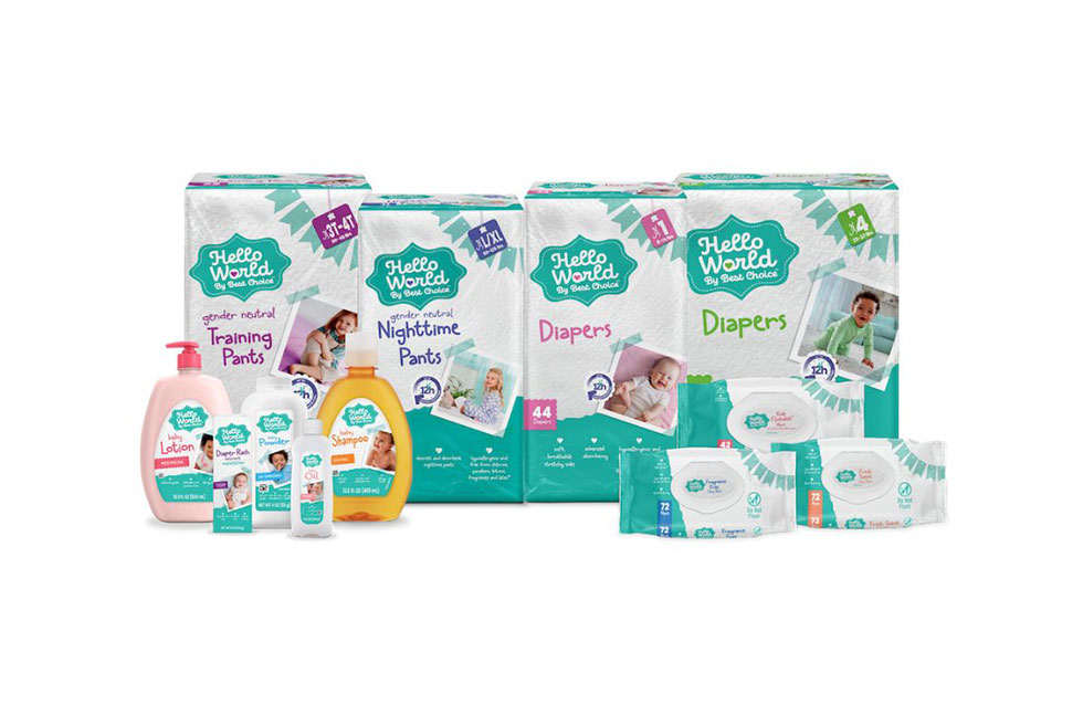 AWG Hello World by Best Choice private label product line