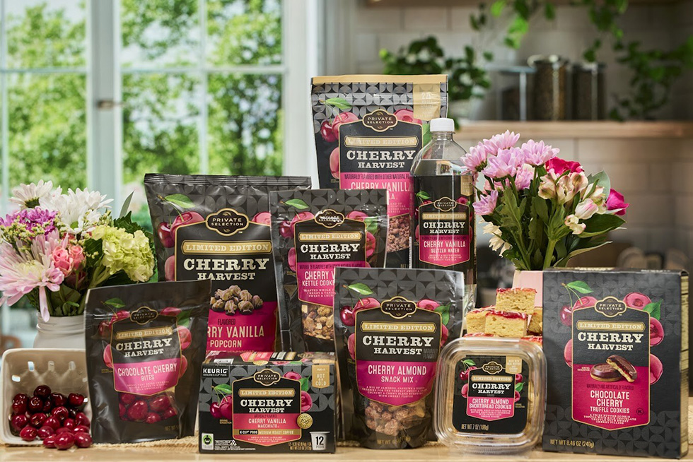Kroger's limited-edition Cherry Harvest line welcomes cherry season with 17 items.