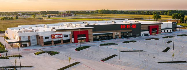 overview image of H-E-B store in Melissa, Texas