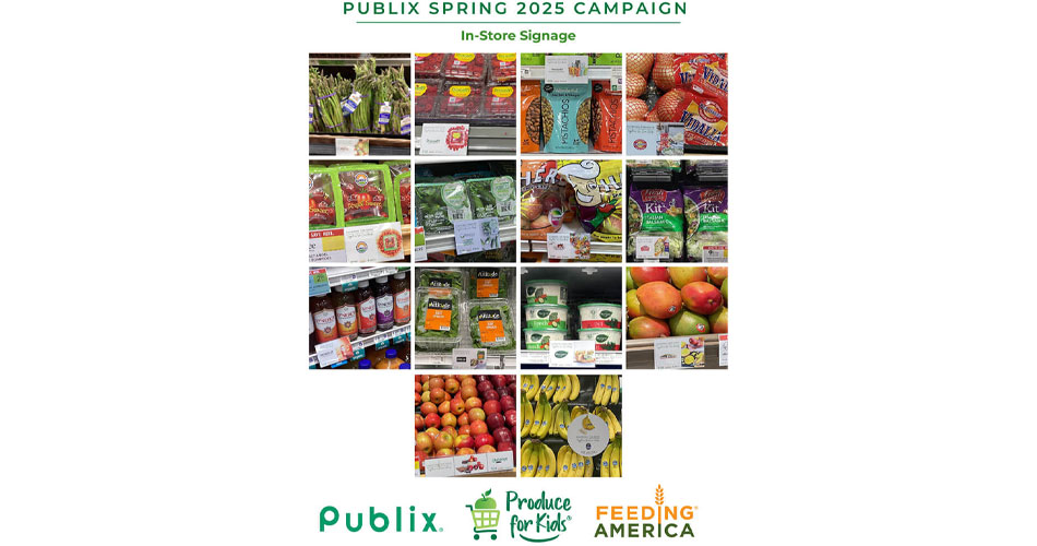 Publix Produce for Kids in-store signage