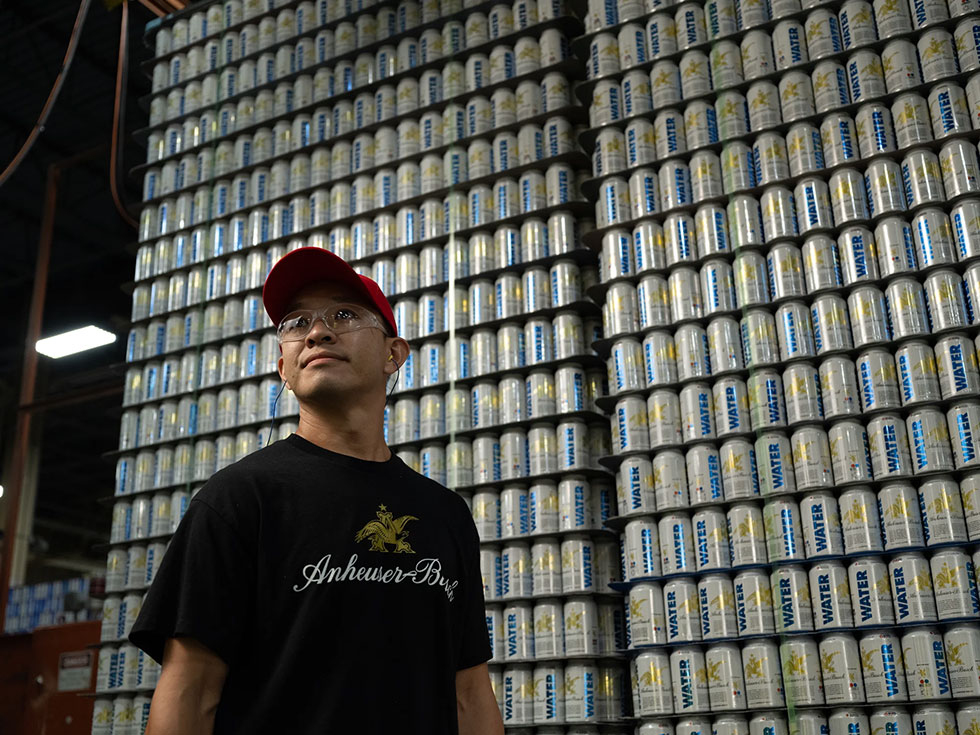 Anheuser-Busch water donation