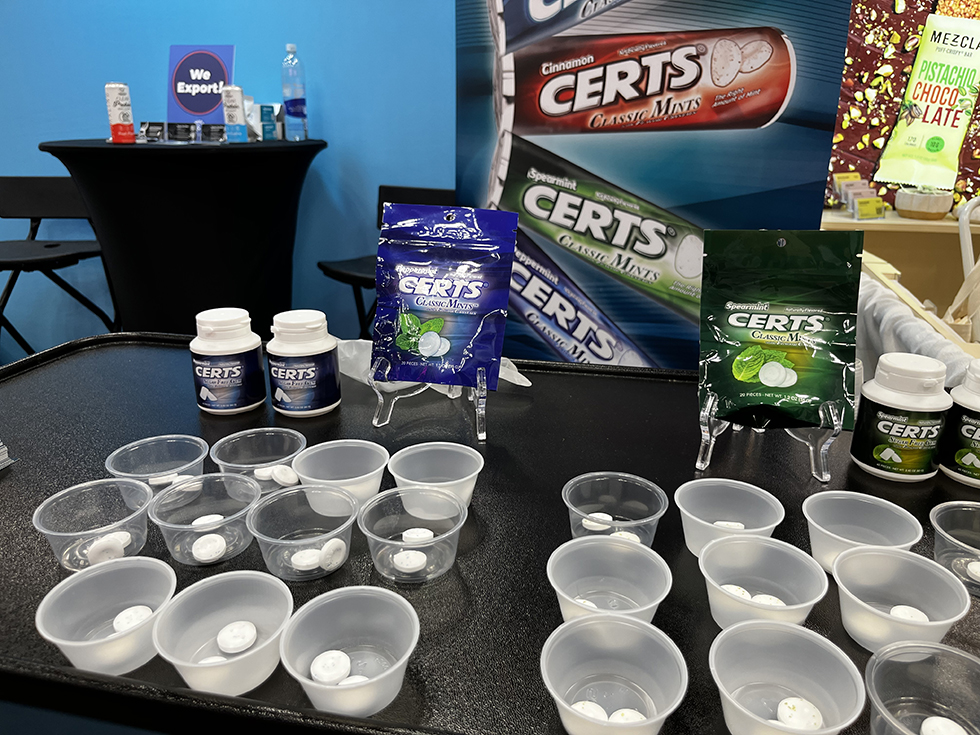 CERTS mints Sweets and Snacks Expo