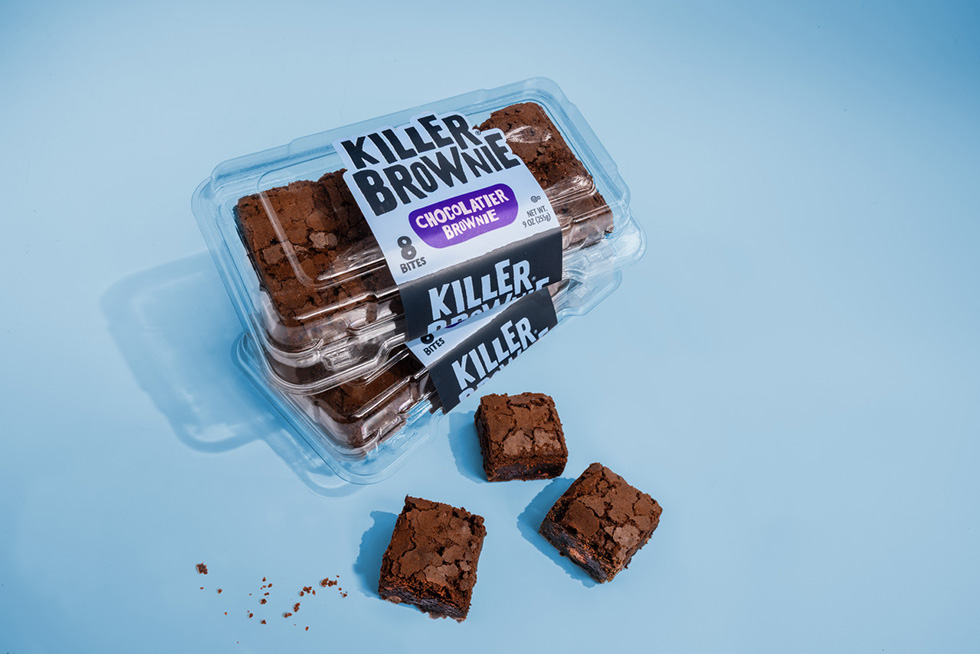 Killer Brownie packaging