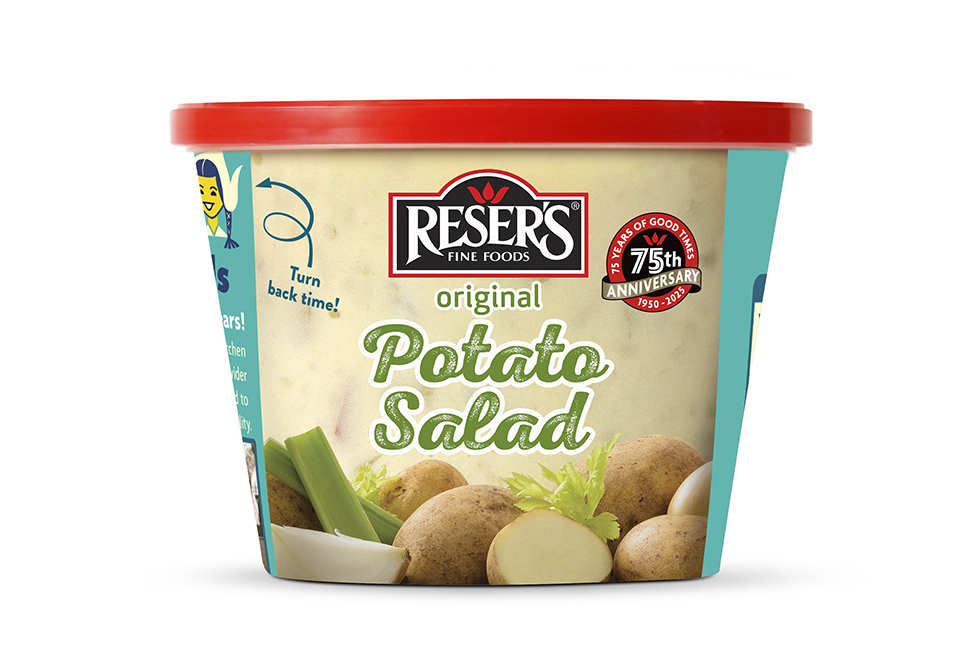 Reser's Fine Foods 75th Anniversary Packaging