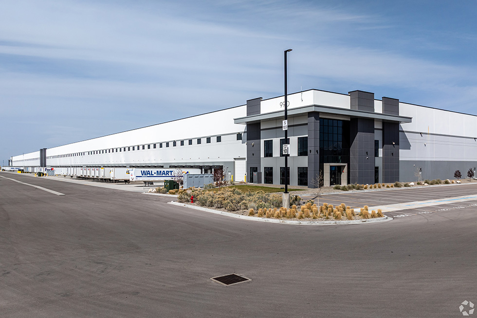 Walmart distribution building