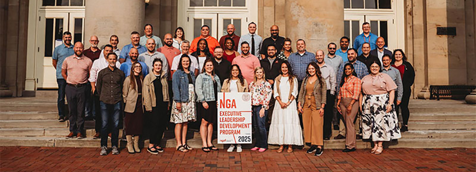 group photo from NGA Foundation Executive Leadership Development Program
