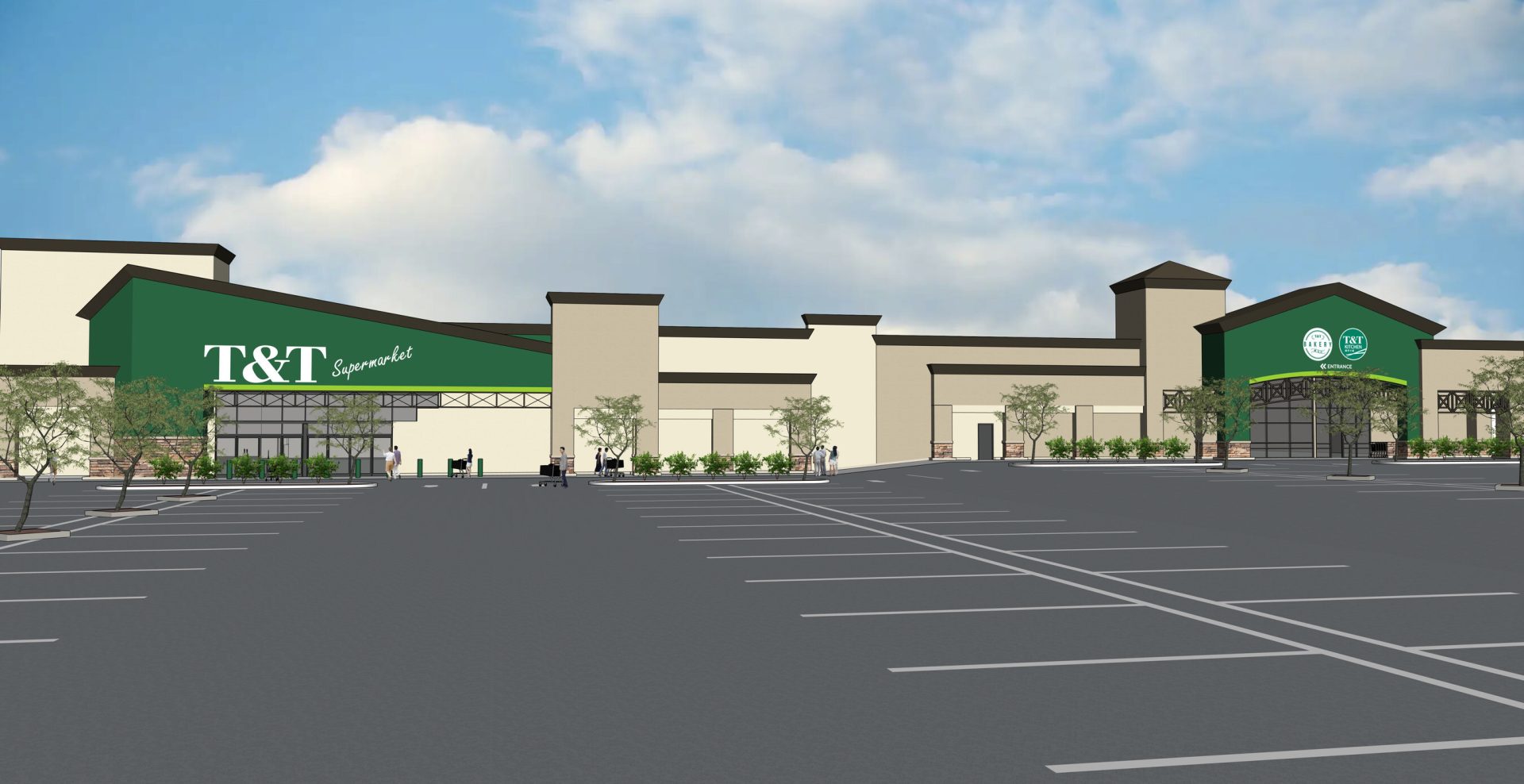 T&T Supermarkets store planned in Chino Hills, California.