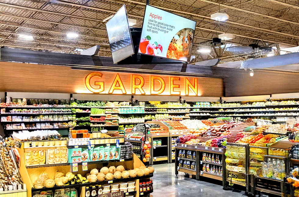Albertsons' Boise store's produce department