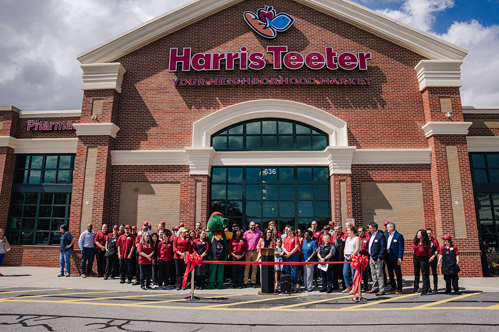 Harris Teeter grand opening in Hendersonville, North Carolina