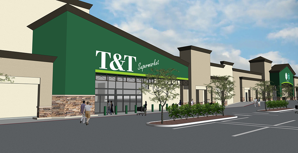 T&T Supermarkets store planned in Chino Hills, California.