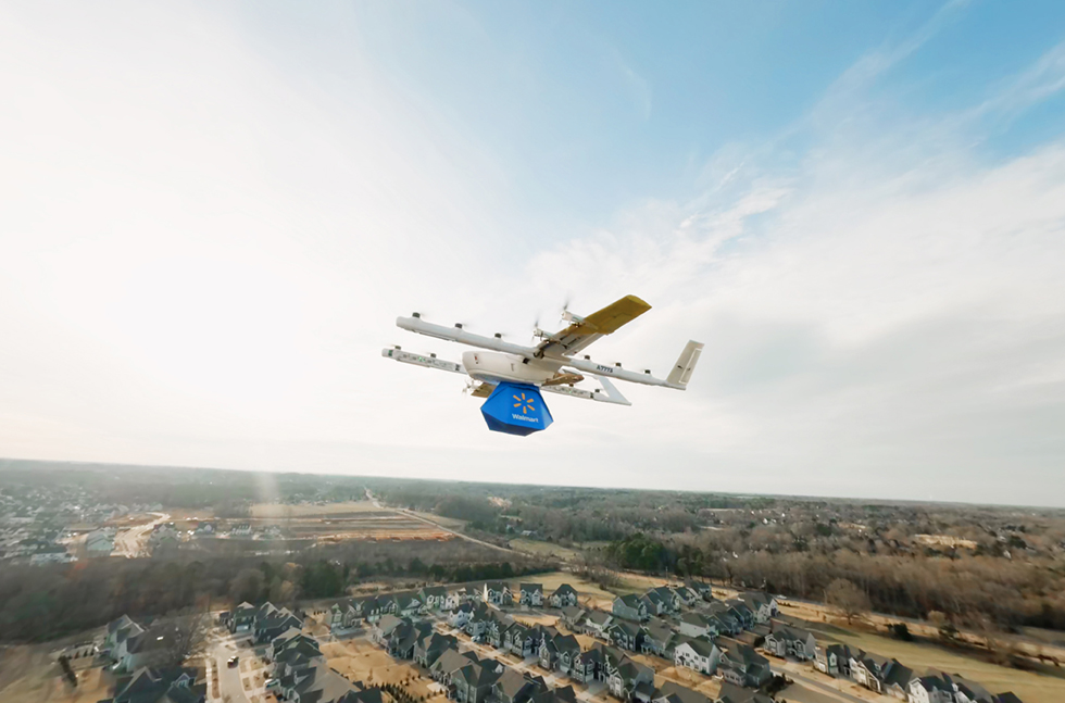 Walmart drone delivery