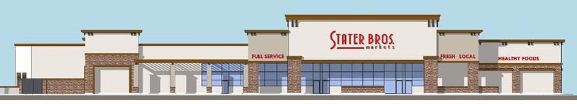 Stater Bros. Markets Highland rendering