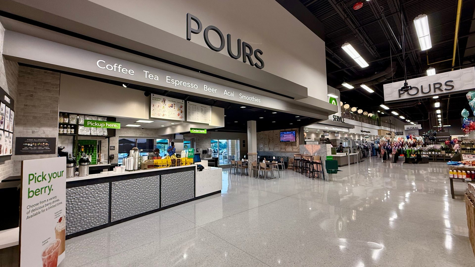 Publix's Pours Department