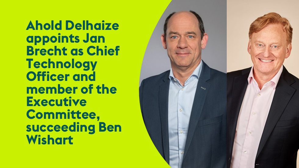 Ahold Delhaize appoints Jan Brecht as chief technology officer.