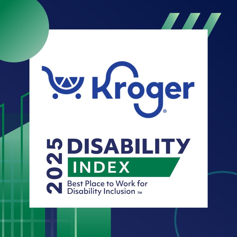 Kroger Recognized as a “Best Place to Work for Disability Inclusion” for Sixth Consecutive Year