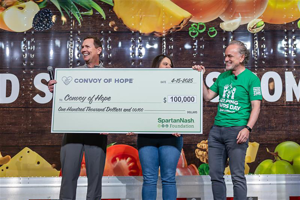 SpartanNash fundraising donation