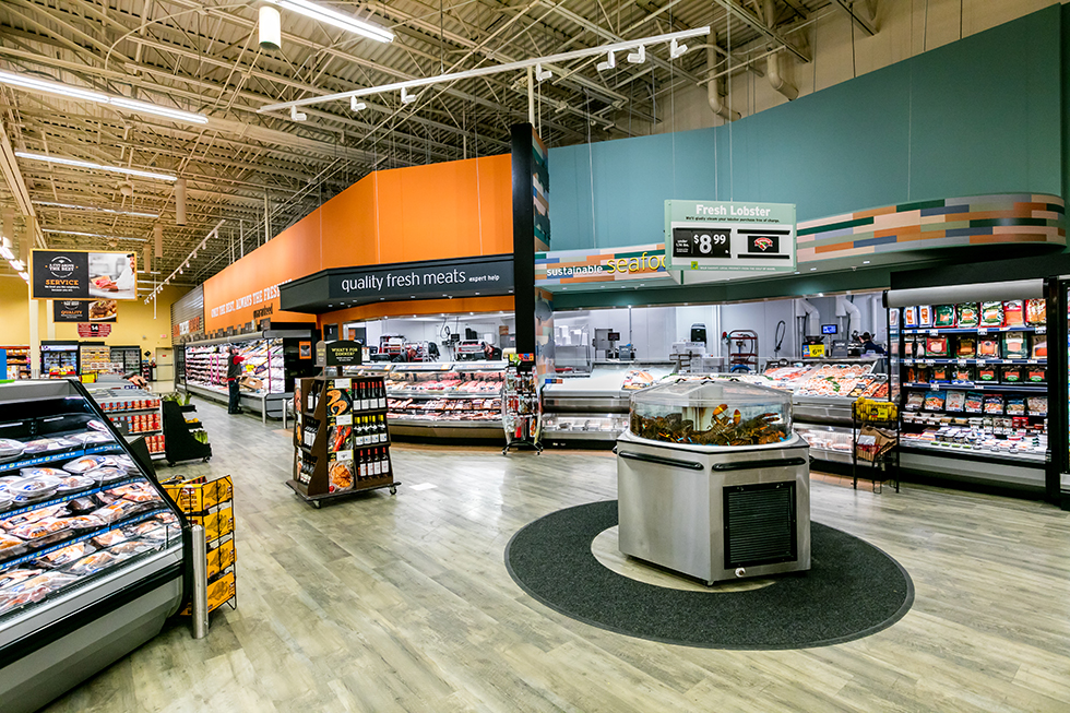 Hannaford meat department