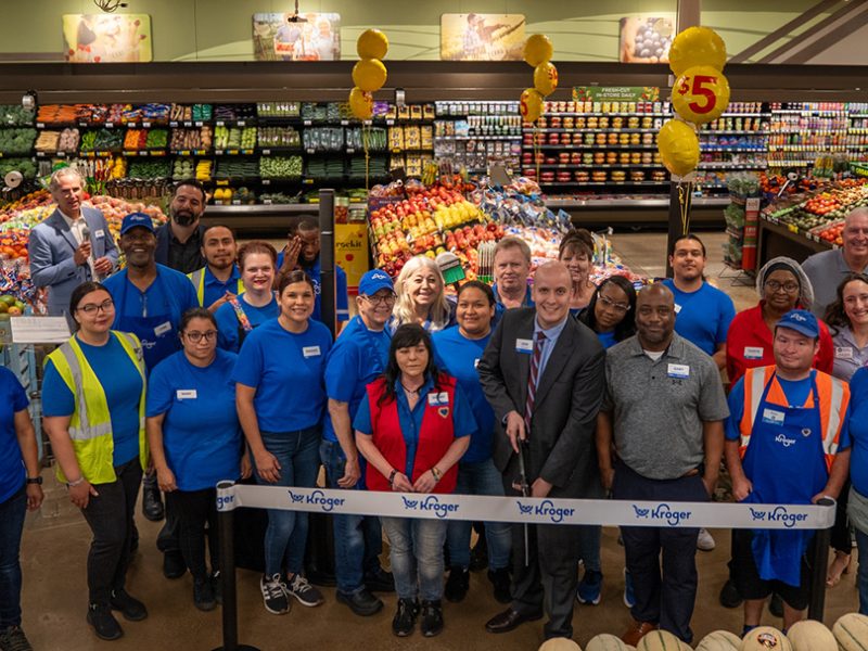 The Kroger Co. Holds Grand Reopening At Dallas Store