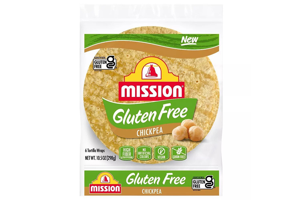 Mission Foods New Gluten-Free Chickpea Tortilla