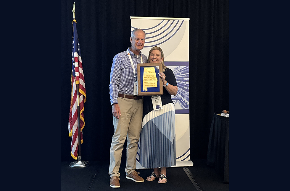 Mike Hanson, recipient of the Spirit of Alabama Award