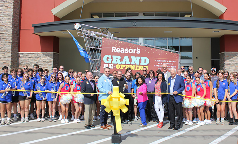 Reasor's grand reopening in Bixby, Oklahoma