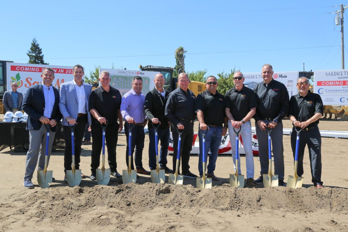 Save Mart groundbreaking in Manteca, California