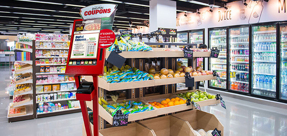 SHOPtoCOOK kiosk in IGA member store