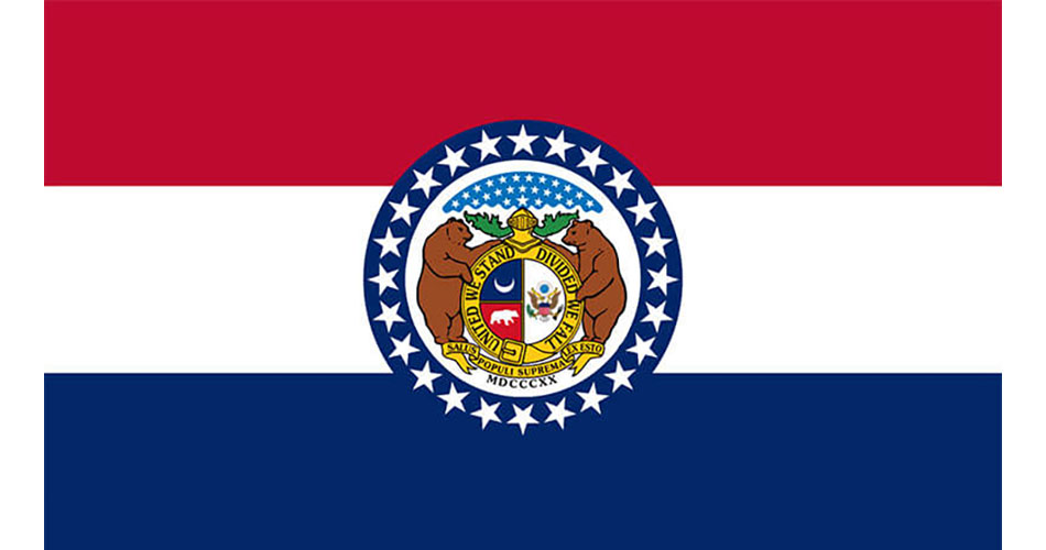 image of Missouri state flag