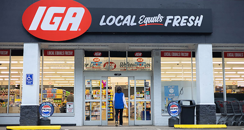 photo of Houchens Food Group’s IGA in Williamsburg, Kentucky storefront
