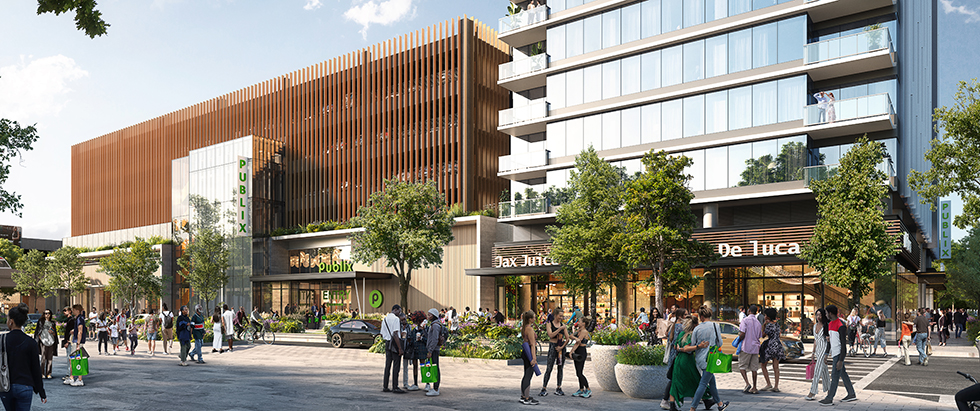 Publix's Downtown Jacksonville rendering