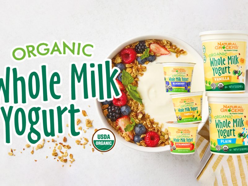 Natural Grocers Introduces Private Label Organic Yogurt