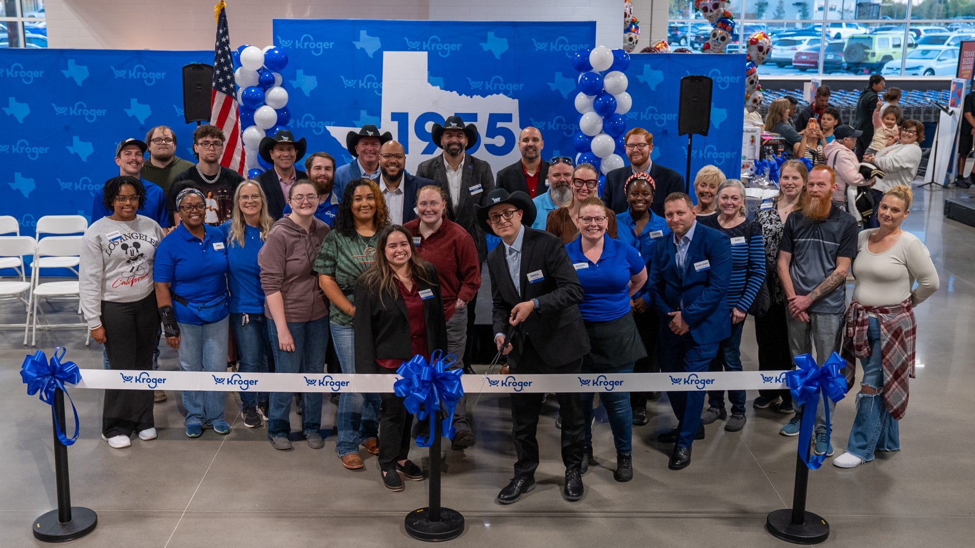Kroger Marketplace ribbon cutting in Fort Worth, Texas