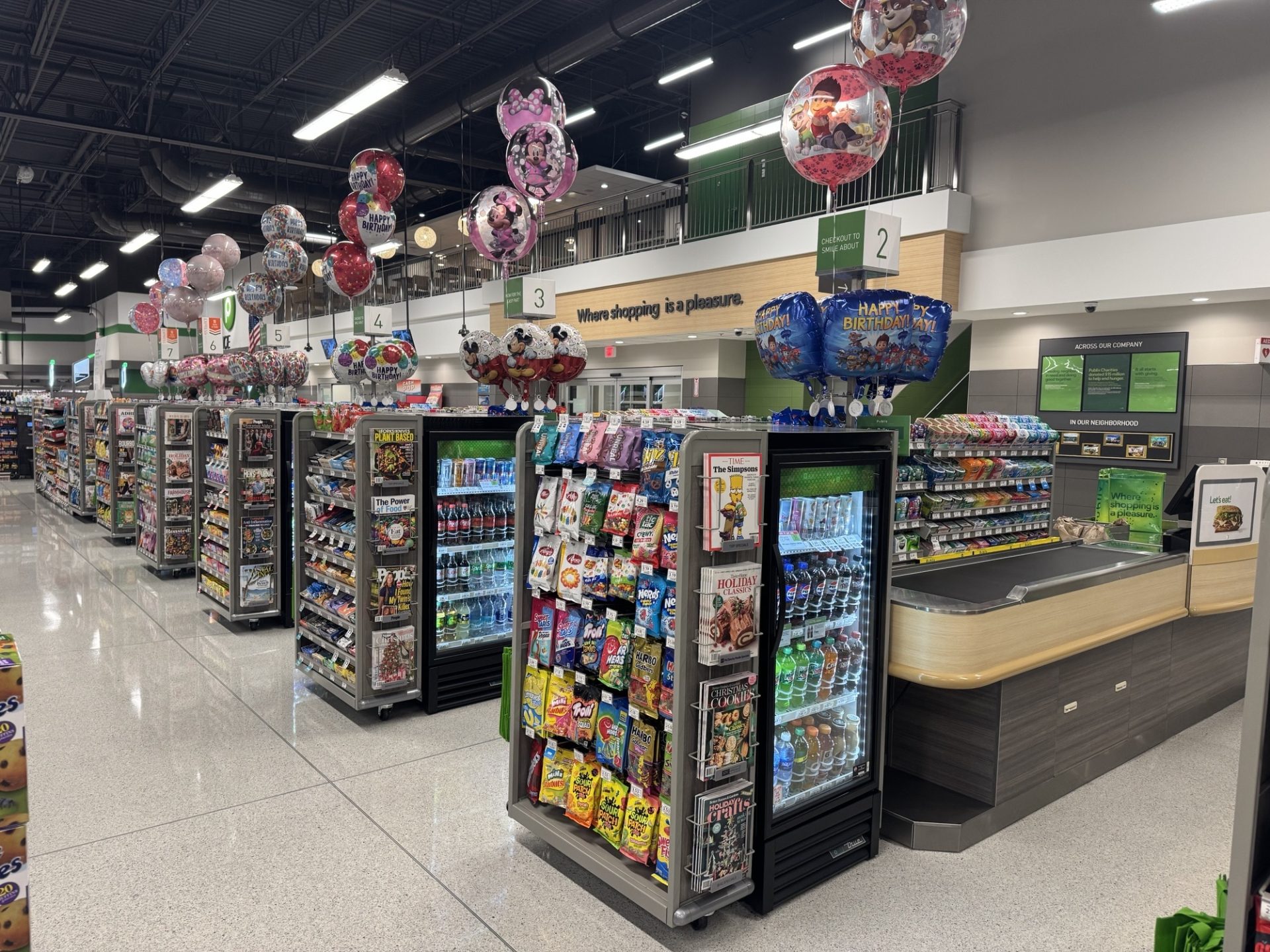 Publix Palm Bay check out area