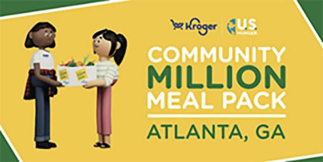 Graphic for Community Million Meal Pack for Kroger Atlanta Division