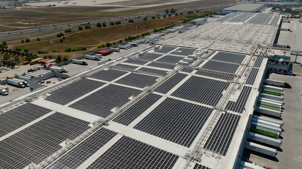 UNFI distribution center in Riverside, California