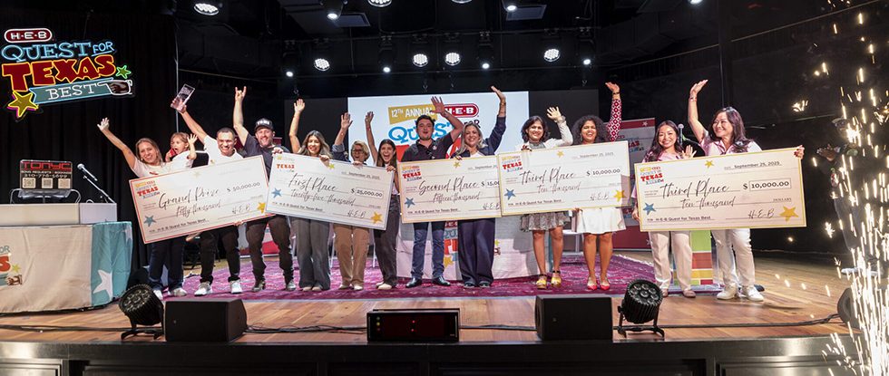 H-E-B 2025 Quest for Texas Best group shot