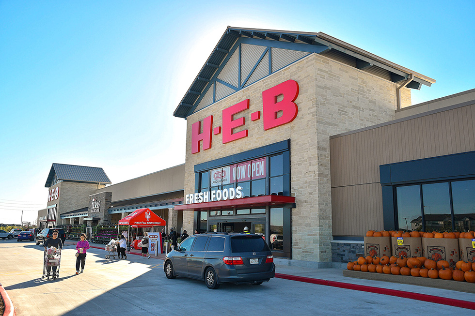 H-E-B Jordan Ranch store front