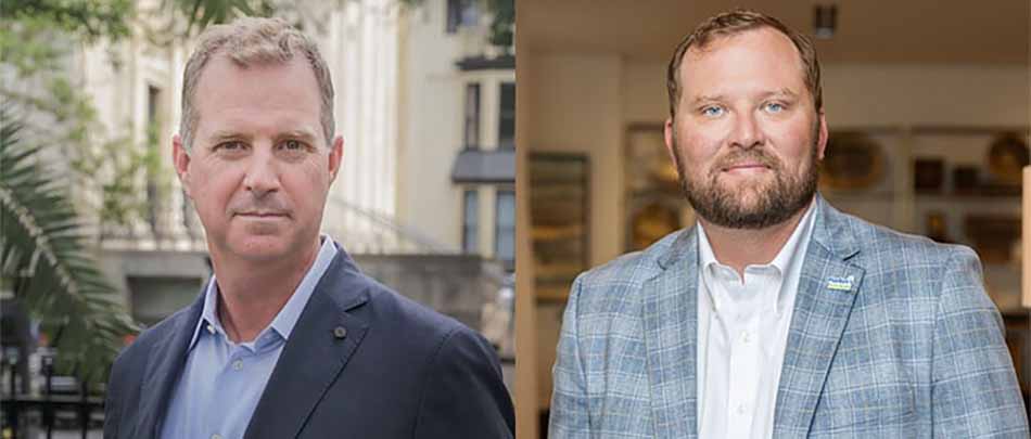 headshots of Parker's Kitchen executives John Rudolfs and John Rhine
