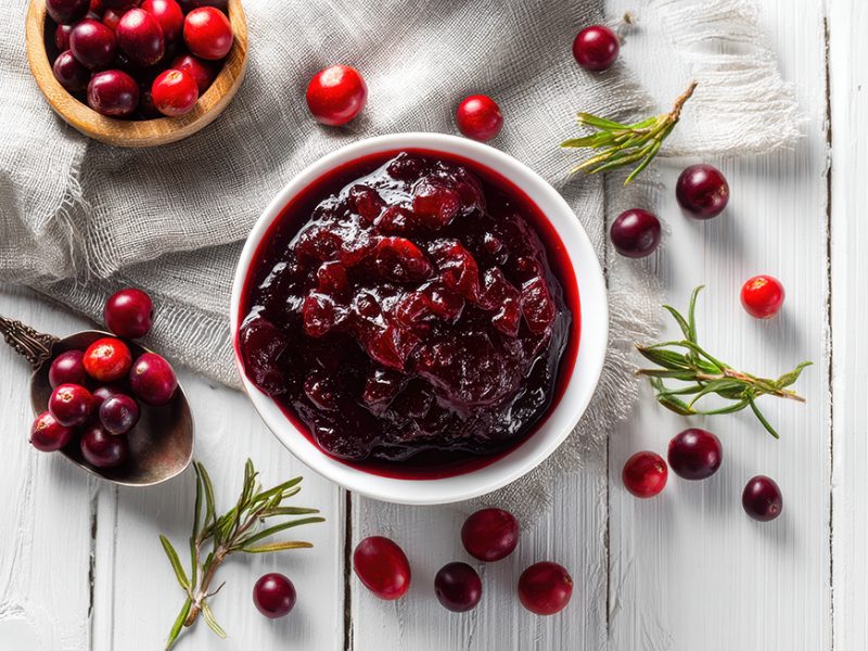 Survey: 55% Of Americans Prefer Canned Cranberry Sauce