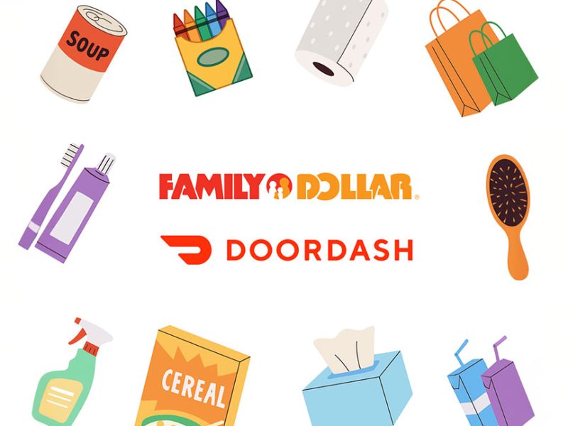 Family Dollar Joins DoorDash Platform For On-Demand Delivery