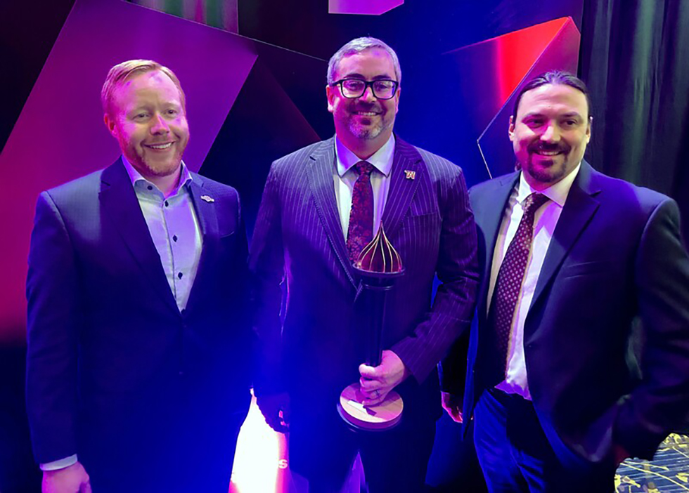 Fareway's Nathan Kerns, Zach Lane and Corey Melhus