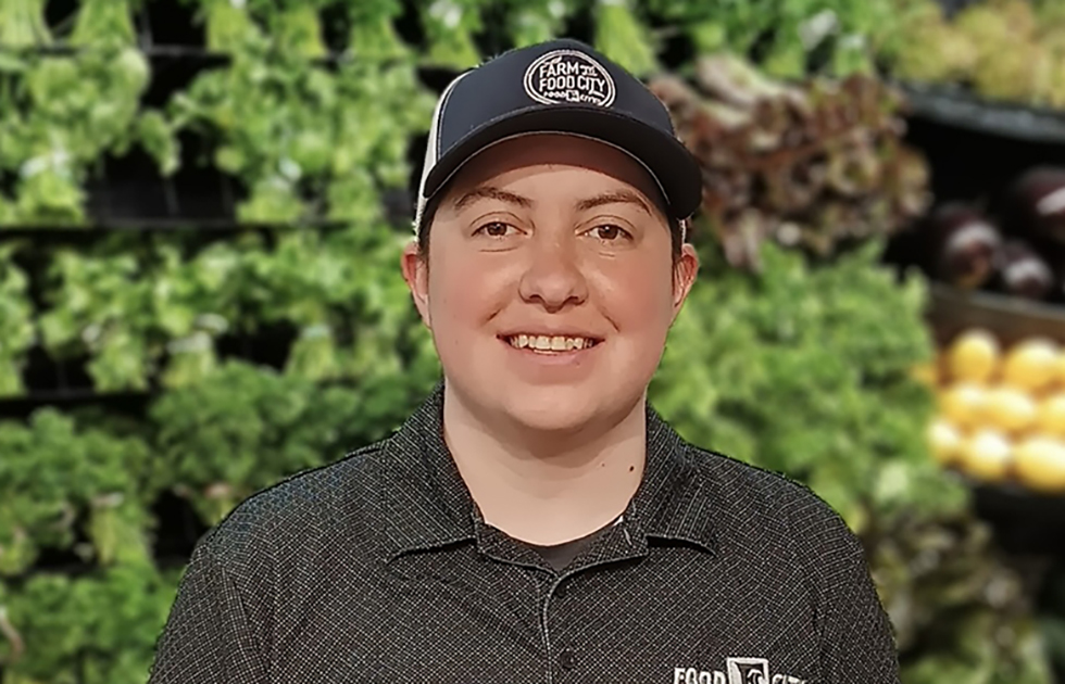 Ragan Brooks, Food City produce manager