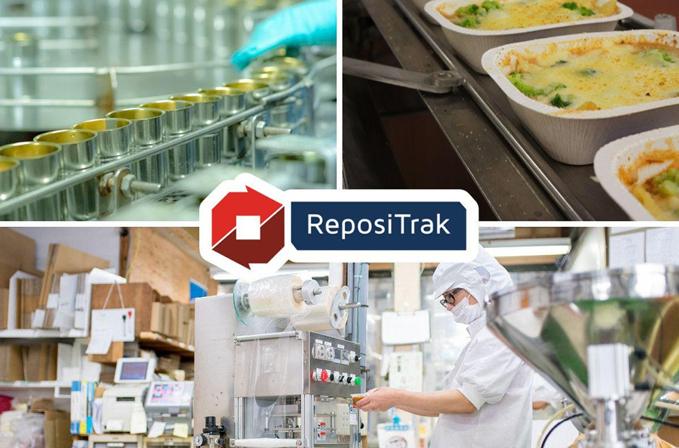 Repositrak food manufacturers