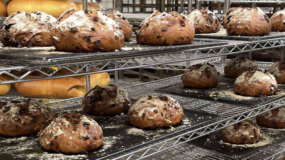 White Chocolate Cranberry Boule