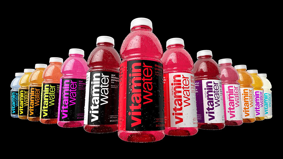 vitaminwater packaging