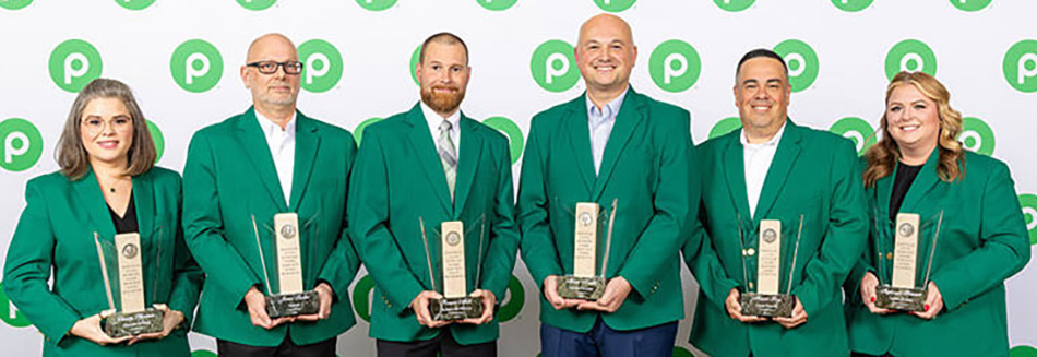 photo of Publix winners of George W. Jenkins Awards