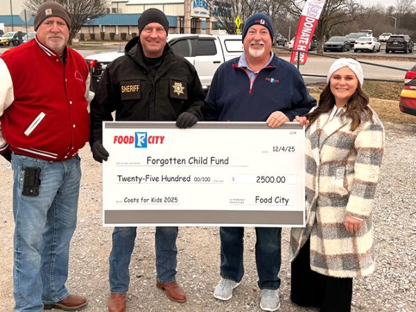 Food City Donates $2.5K To The Forgotten Child Fund