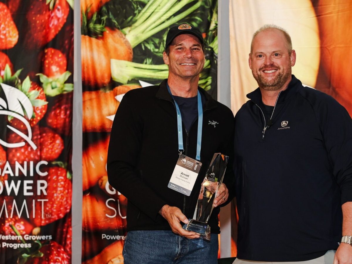 Arizona Farmer Named 2025 Organic Grower of the Year