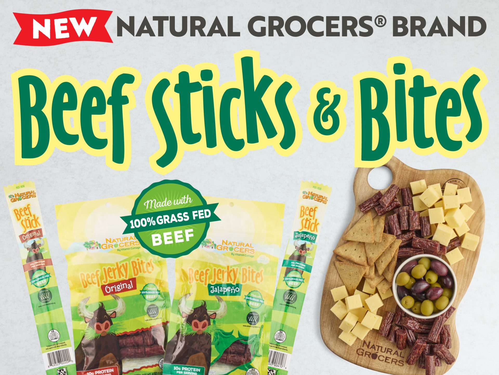 Natural Grocers beef sticks